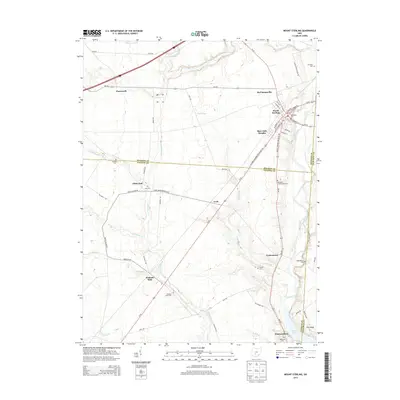 2013 Map of Mount Sterling, 2013 Print