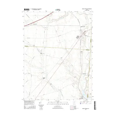 2016 Map of Mount Sterling, 2016 Print