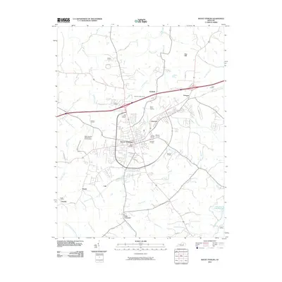 2010 Map of Mount Sterling, 2010 Print