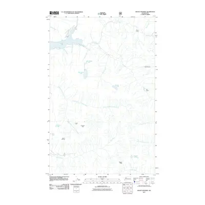 2011 Map of Mount Stickney, 2011 Print