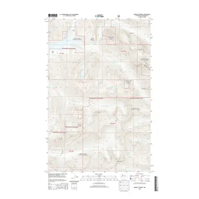 2014 Map of Mount Stickney, 2014 Print