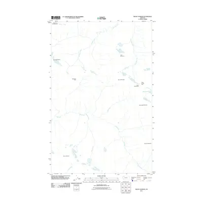 2011 Map of Mount Stimson, 2011 Print