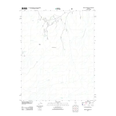 2012 Map of Mount Stirling, 2012 Print