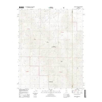 2014 Map of Mount Stirling, 2014 Print
