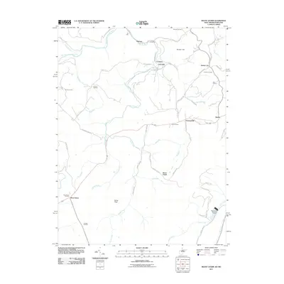 2011 Map of Mount Storm, 2011 Print