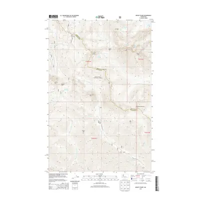2014 Map of Mount Stuart, 2014 Print