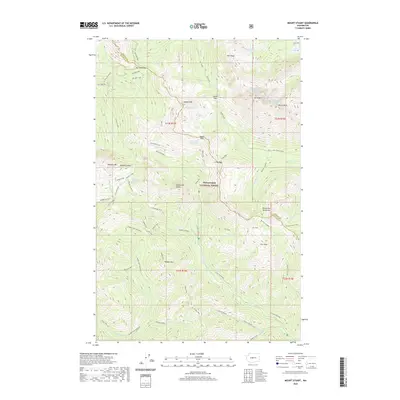 2020 Map of Mount Stuart, 2020 Print