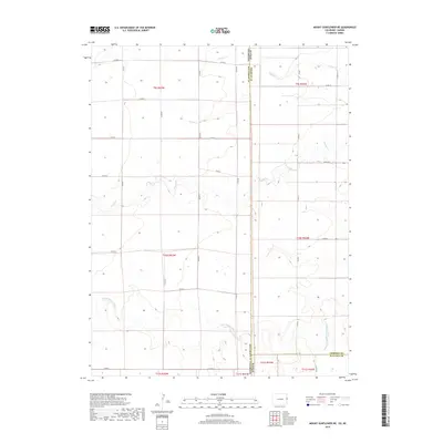 2019 Map of Mount Sunflower NE, 2019 Print