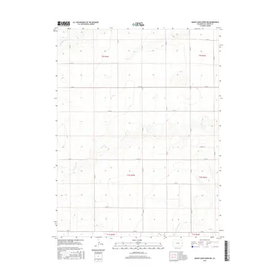 2016 Map of Mount Sunflower NW, 2016 Print