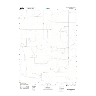 2012 Map of Mount Sunflower, 2012 Print