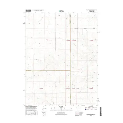 2015 Map of Mount Sunflower, 2015 Print