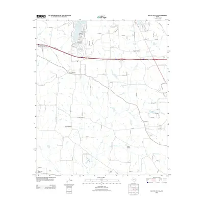2012 Map of Mount Sylvan, 2012 Print