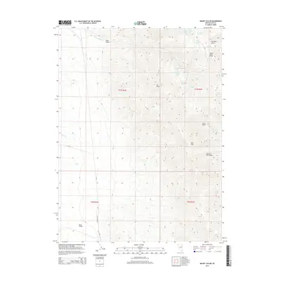 2014 Map of Mount Taylor, 2014 Print