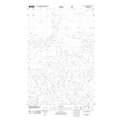 2011 Map of Mount Tebo, 2011 Print