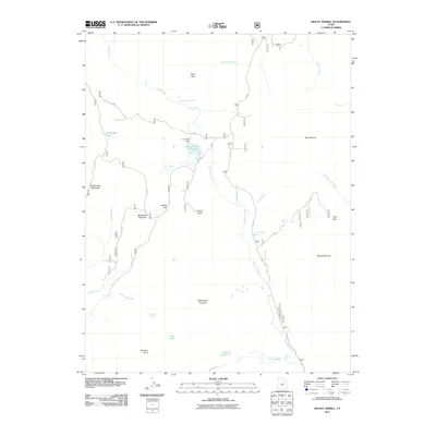 2011 Map of Mount Terrill, 2011 Print