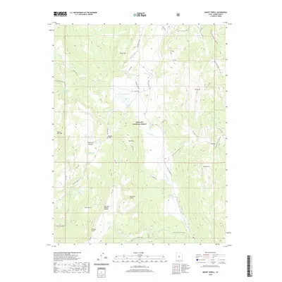 2020 Map of Mount Terrill, 2020 Print