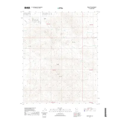 2018 Map of Mount Tipton, 2018 Print