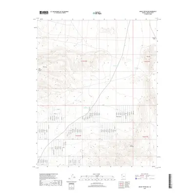 2018 Map of Mount Tipton NW, 2018 Print