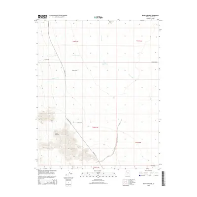 2014 Map of Mount Tipton SE, 2014 Print