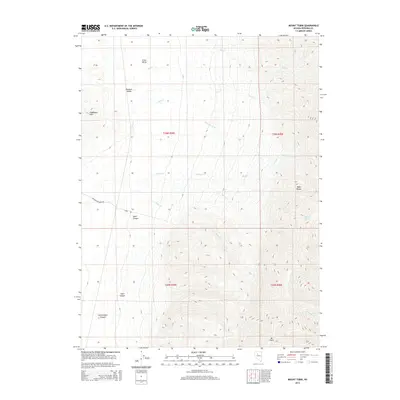 2014 Map of Mount Tobin, 2014 Print