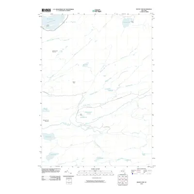 2010 Map of Mount Tom, 2010 Print