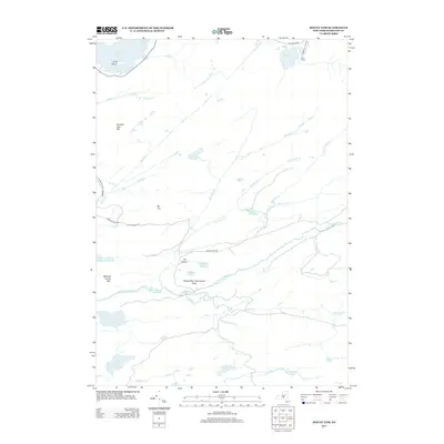 2013 Map of Mount Tom, 2013 Print