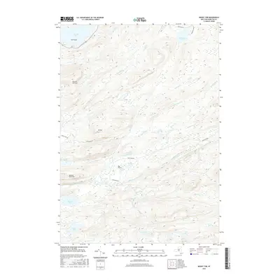 2016 Map of Mount Tom, 2016 Print