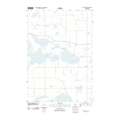 2010 Map of Mount Tom, 2010 Print