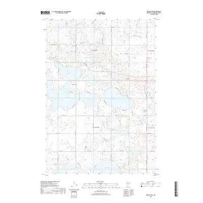 2019 Map of Mount Tom, 2019 Print