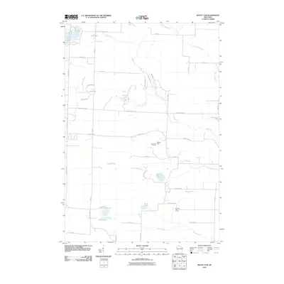 2010 Map of Mount Tom, 2010 Print