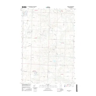 2015 Map of Mount Tom, 2015 Print