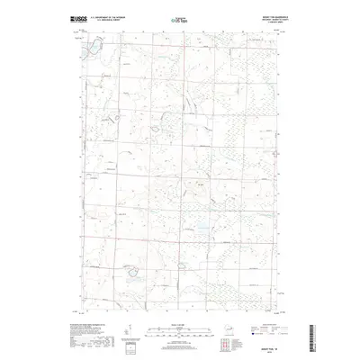 2018 Map of Mount Tom, 2018 Print