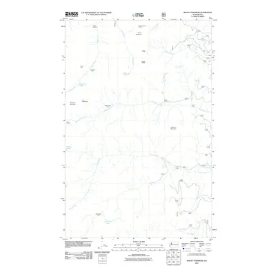 2011 Map of Mount Townsend, 2011 Print