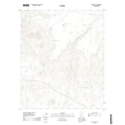 2026 Map of Mount Triplet, 2026 Print
