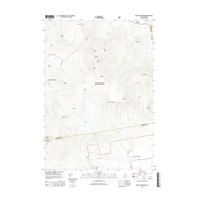 2015 Map of Mount Tripyramid, 2015 Print