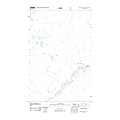 2011 Map of Mount Triumph, 2011 Print