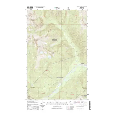 2017 Map of Mount Triumph, 2017 Print