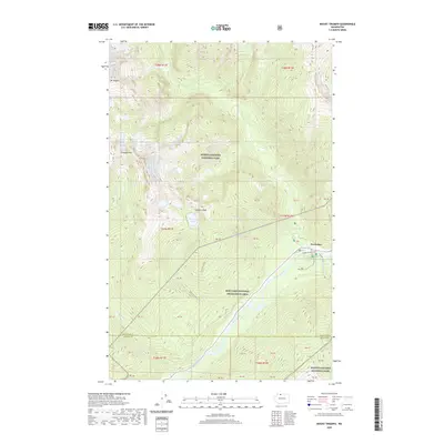 2020 Map of Mount Triumph, 2020 Print