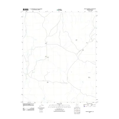 2011 Map of Mount Trumbull, 2011 Print