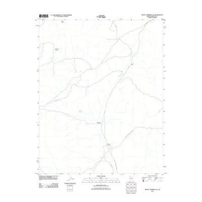 2011 Map of Mount Trumbull NE, 2011 Print