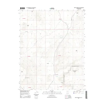 2014 Map of Mount Trumbull NE, 2014 Print