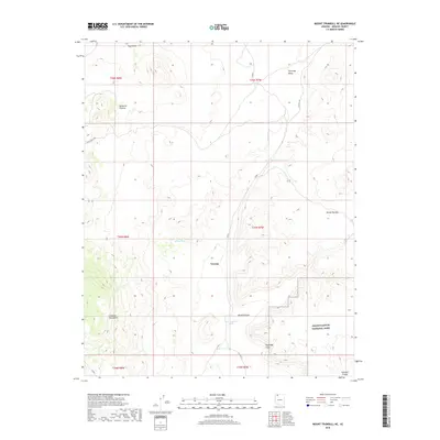 2018 Map of Mount Trumbull NE, 2018 Print