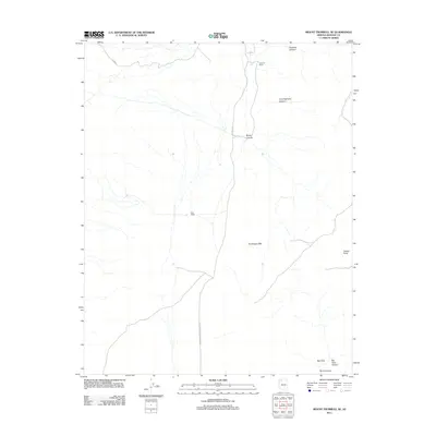 2011 Map of Mount Trumbull SE, 2011 Print