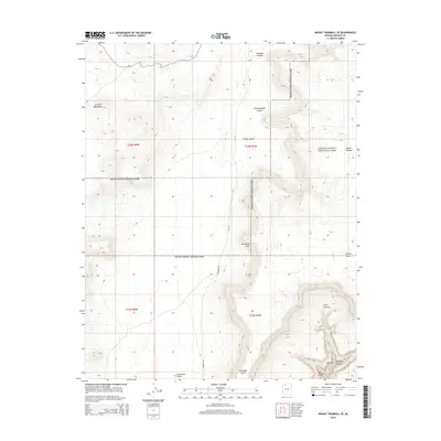 2014 Map of Mount Trumbull SE, 2014 Print