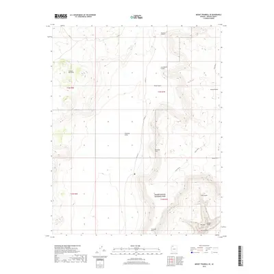 2018 Map of Mount Trumbull SE, 2018 Print