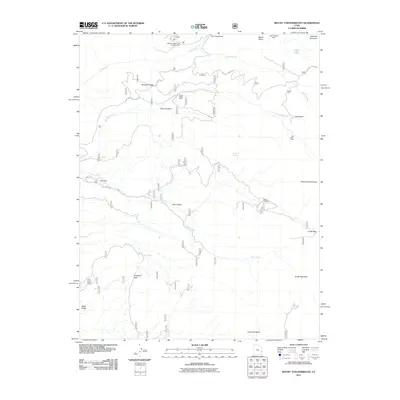 2011 Map of Mount Tukuhnikivatz, 2011 Print