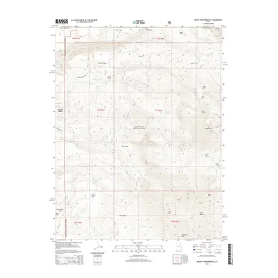 2014 Map of Mount Tukuhnikivatz, 2014 Print
