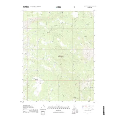 2020 Map of Mount Tukuhnikivatz, 2020 Print