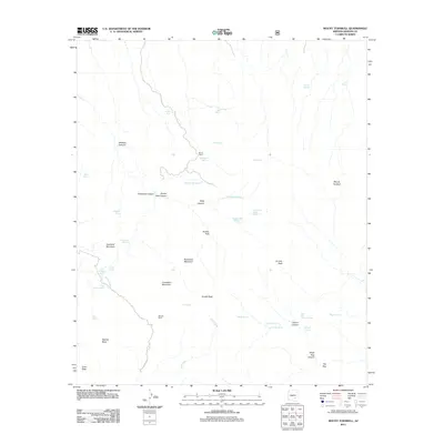 2011 Map of Mount Turnbull, 2011 Print