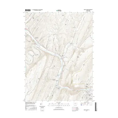 2016 Map of Mount Union, 2016 Print